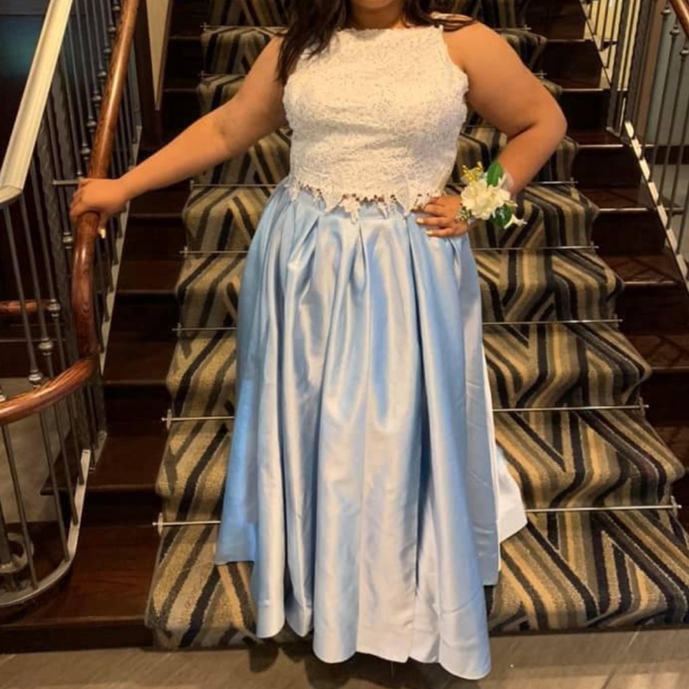 Two-Piece Prom Dress